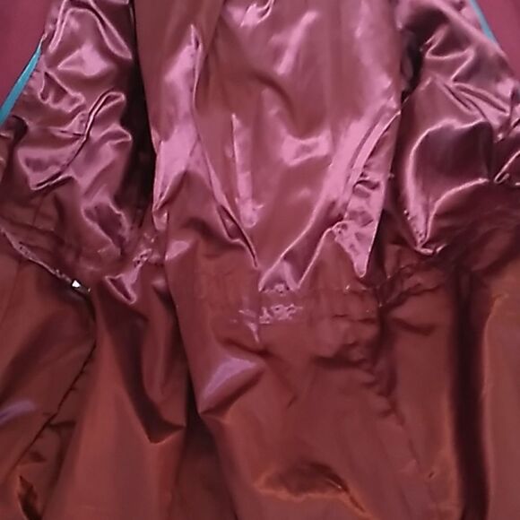 George Bergandy Button Detail Warm Coat. Sz XS/CH - Picture 10 of 13